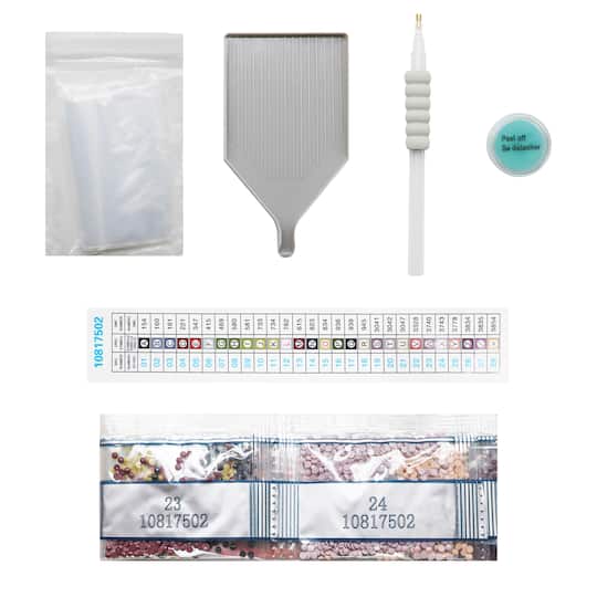5" x 7" Figs Wood Plank Diamond Art Kit by Make Market®